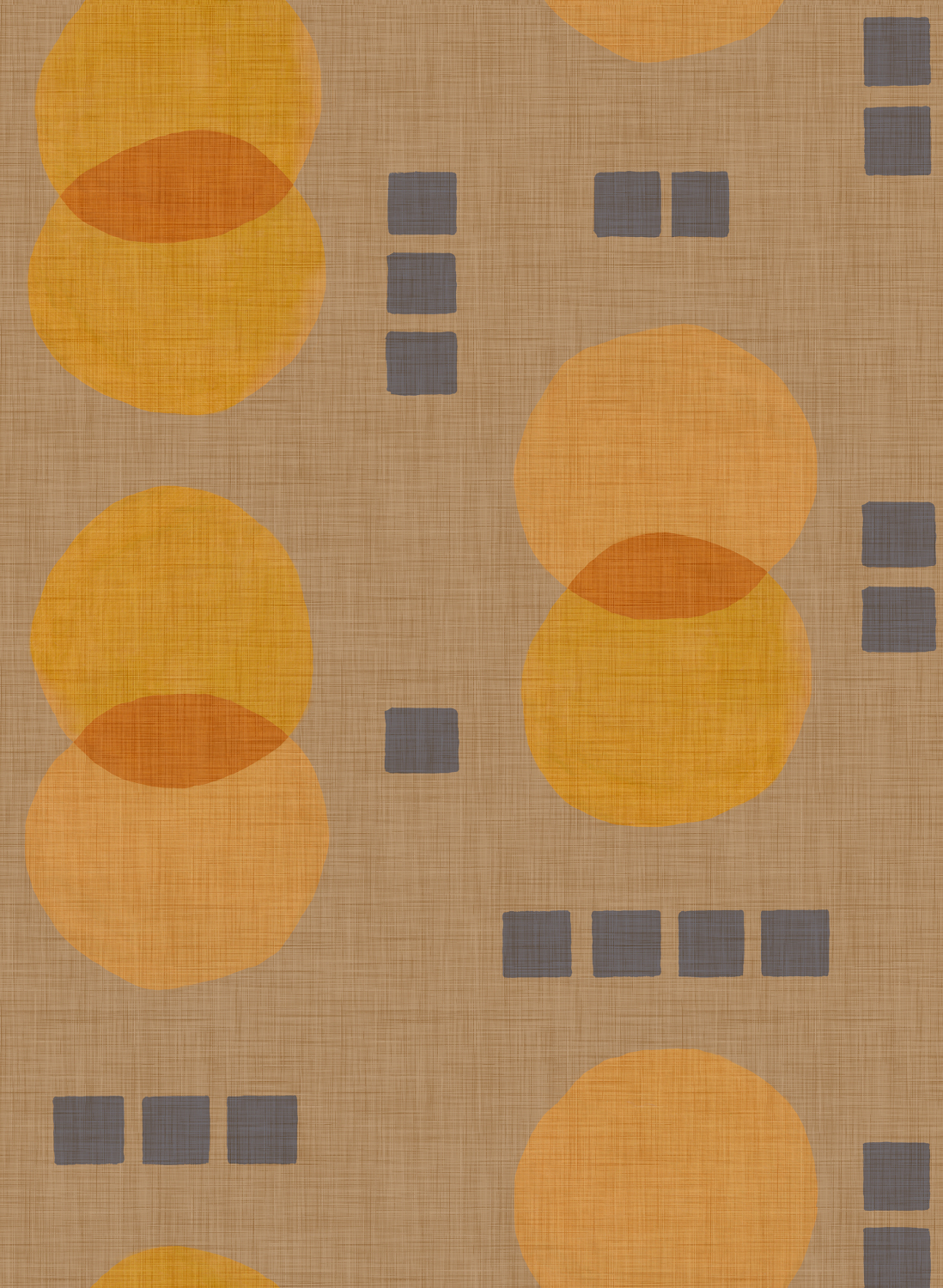 Tapete Rebel Dots - Cinnamon
