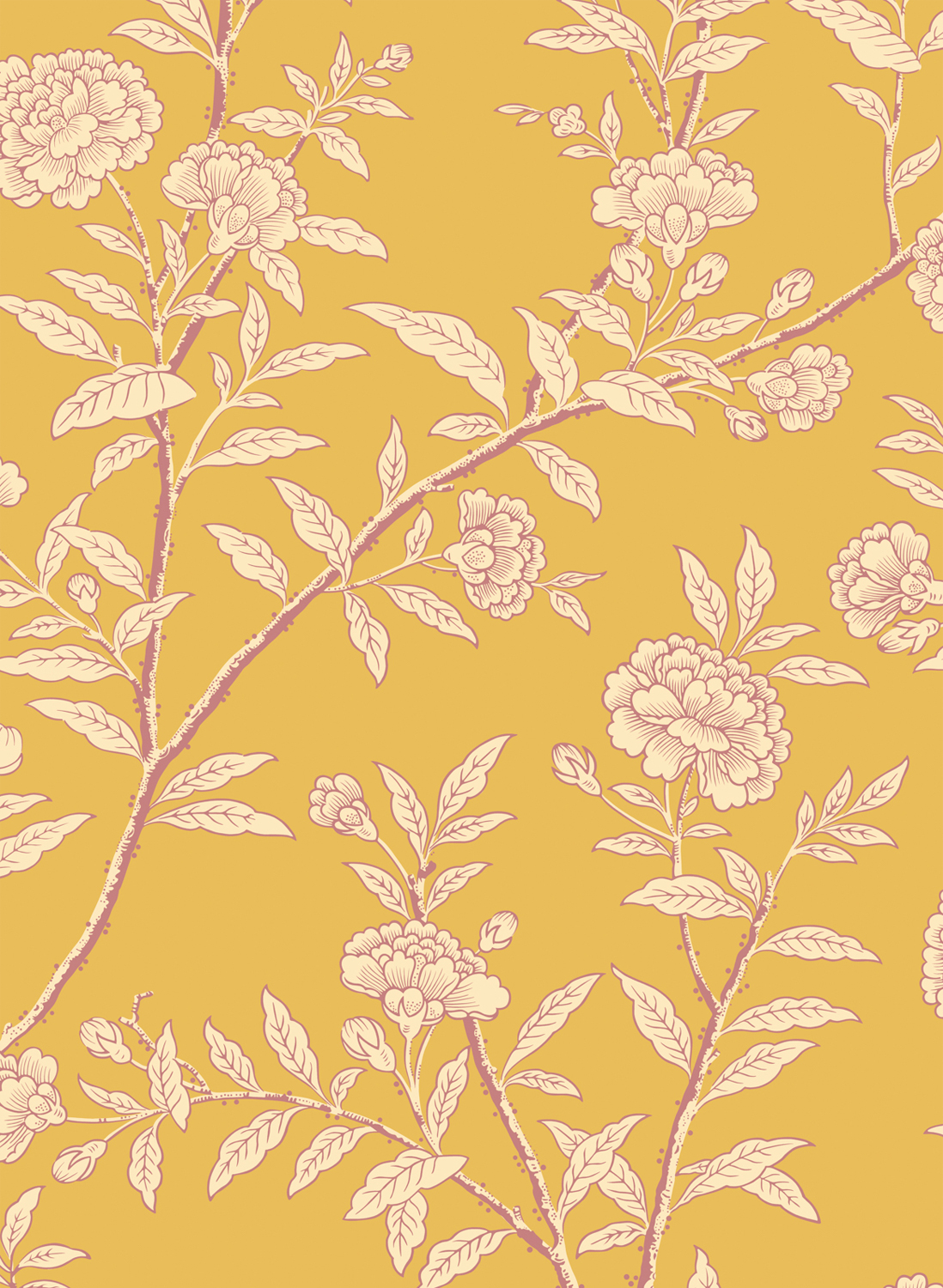 Tapete Roseberry - Marigold