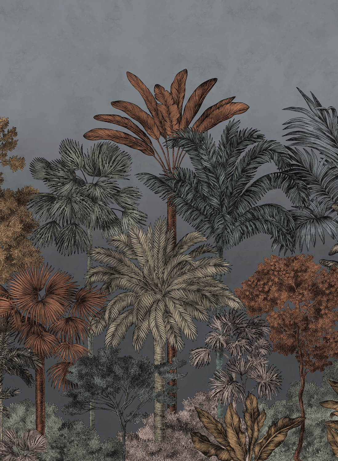 Wandbild Tropical Bellewood - Night