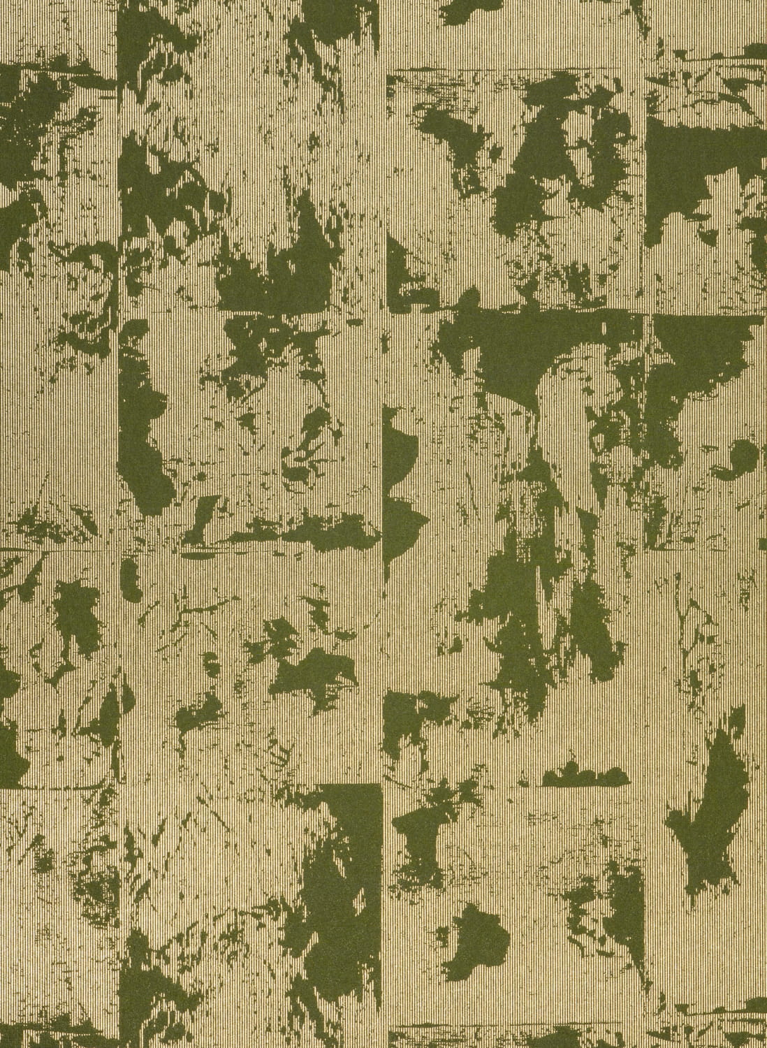 Tapete Glowing Patina - Olive