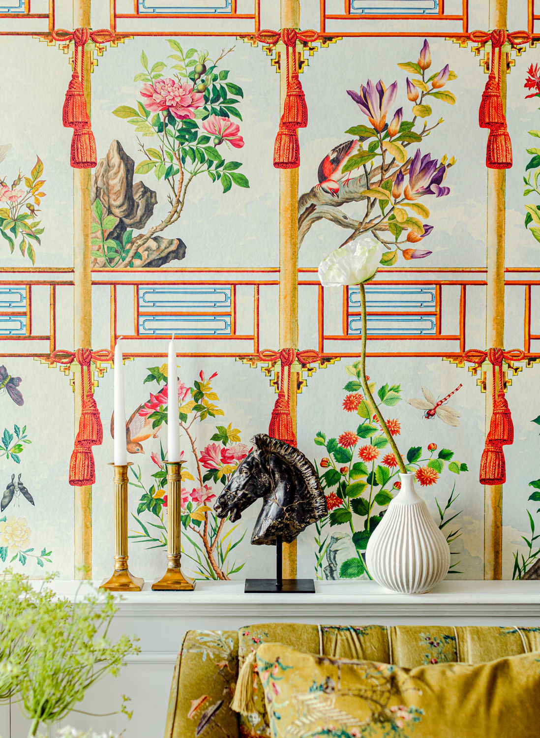 Tapete Flowering Wall