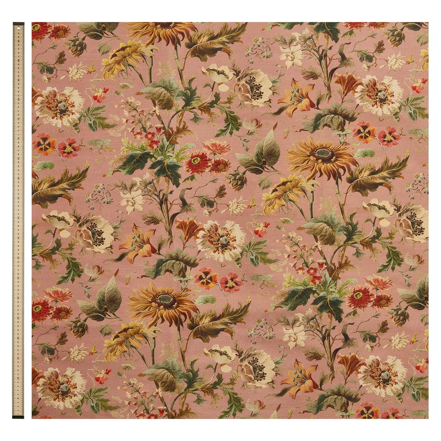 Stoff Avalon - Cotton Linen - Puce Pink