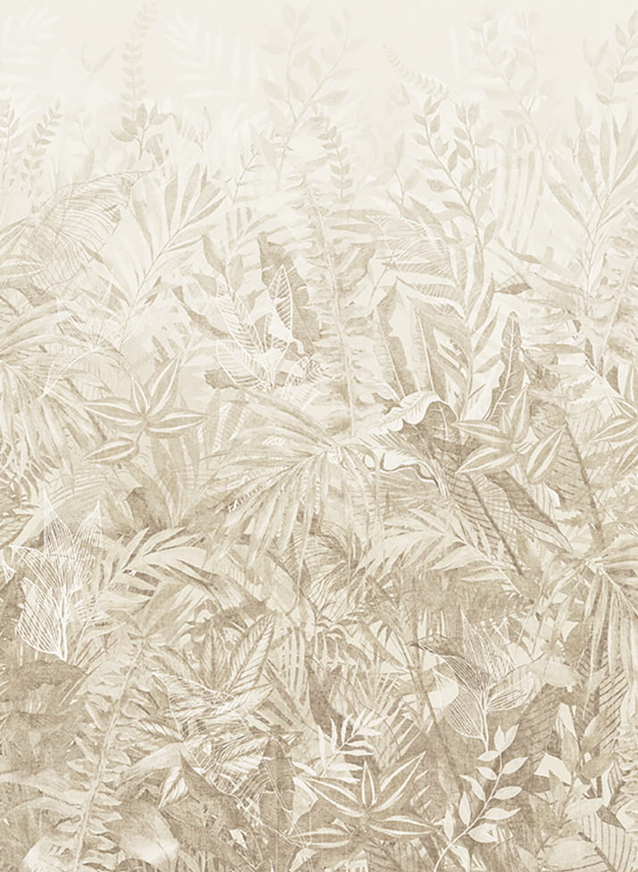 Wandbild Linen Leaves - 350704