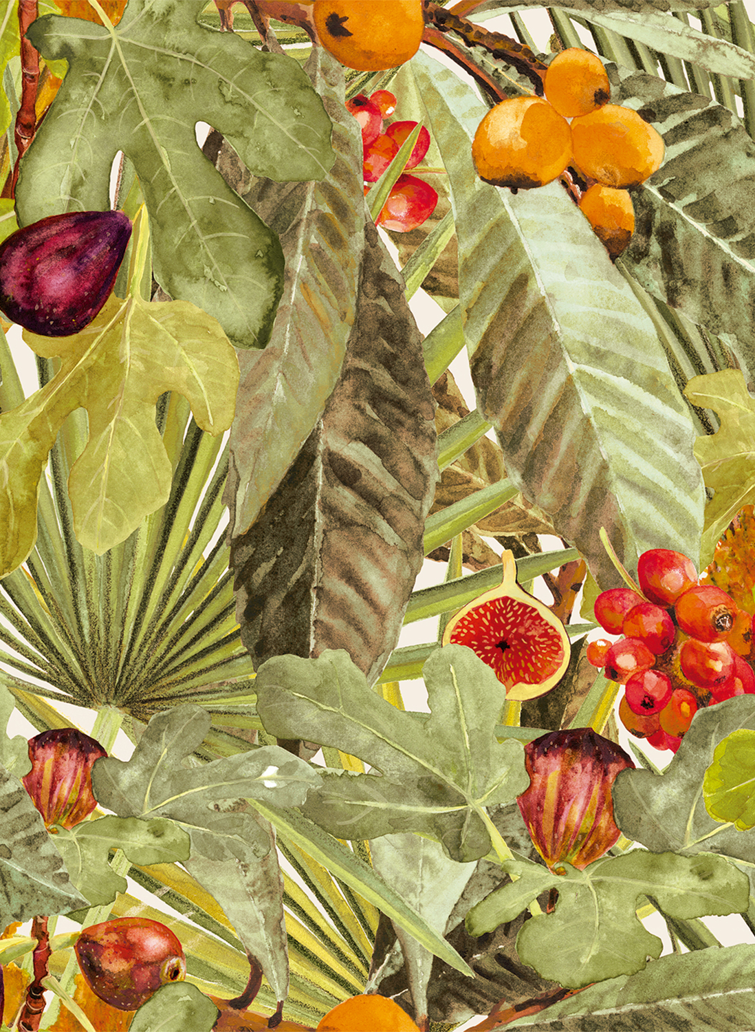 Tapete Neo-Vegetable - Autumn