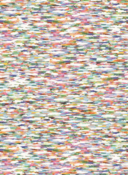 Wandbild Shimmering - Mehrfarbig