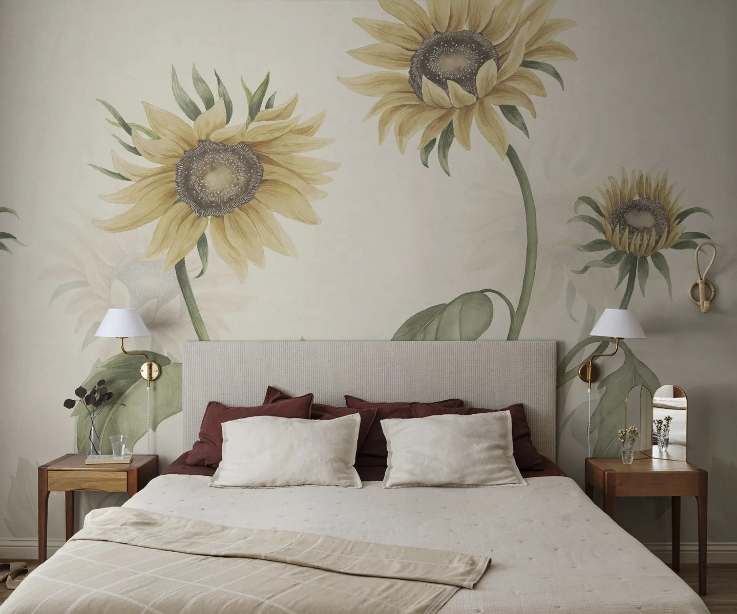 Wandbild Sunflowers - Yellow