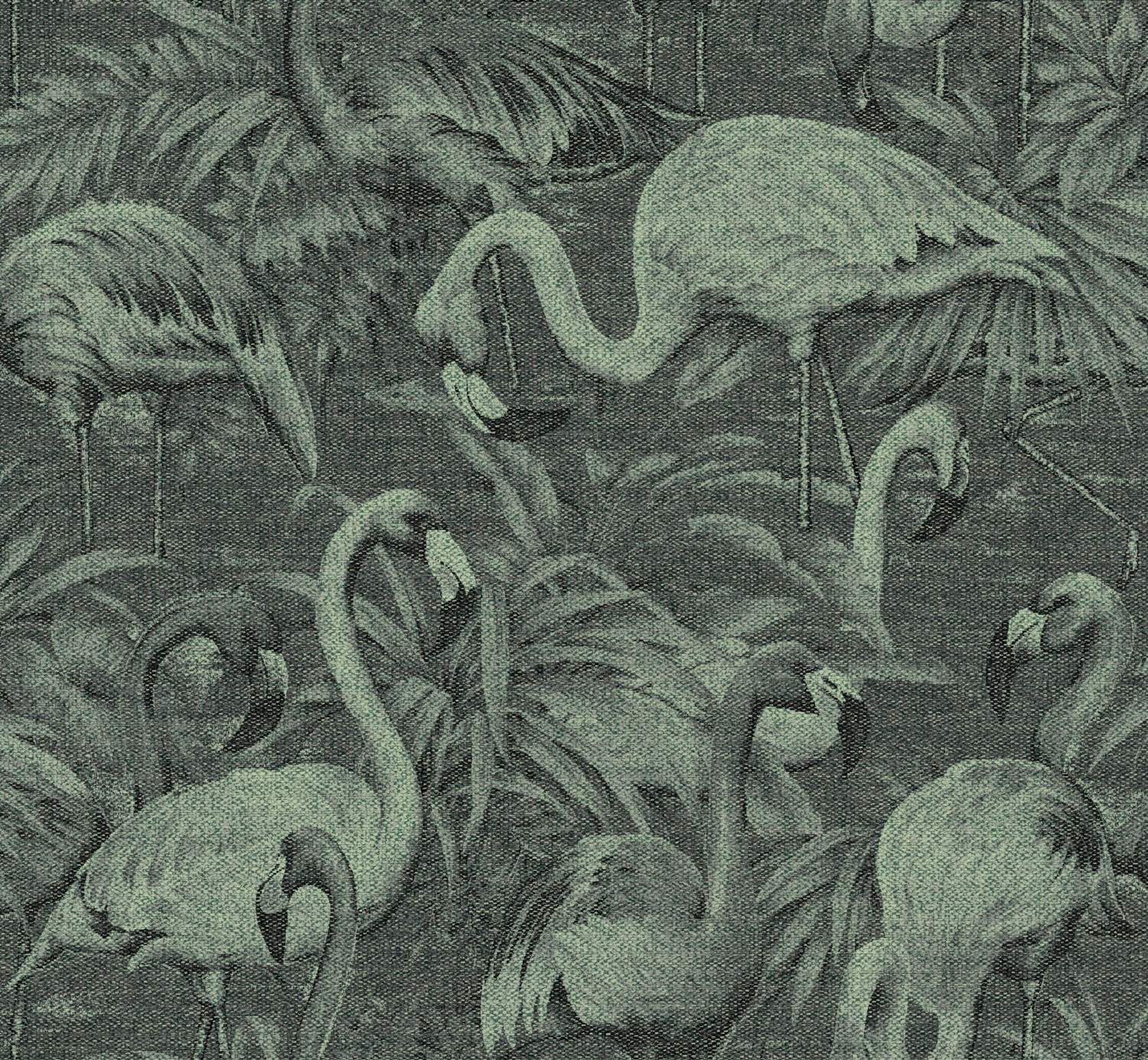 Tapete Flamencos Andinos - Almond Green
