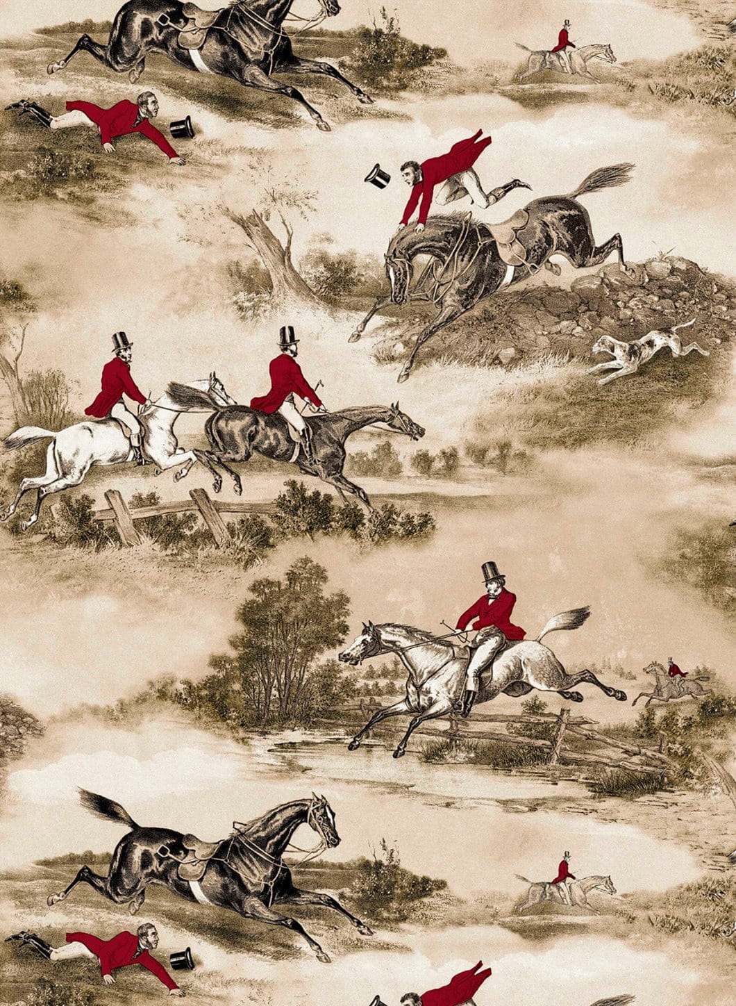 Tapete Hunting Scenes