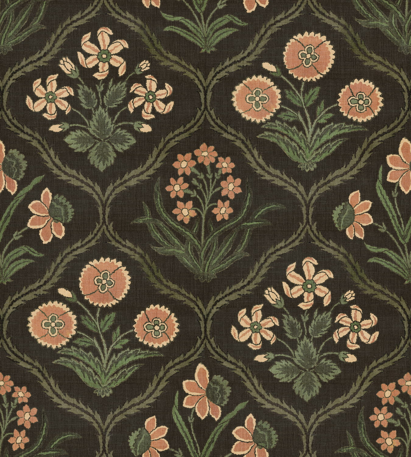 Wallpaper Rosa - Charcoal