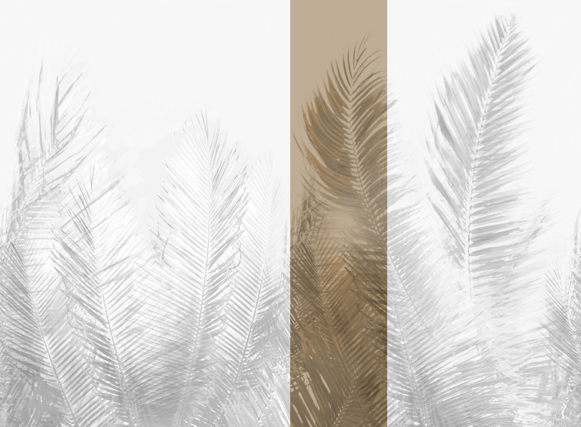 Wandbild Boko - Sepia Panel 4
