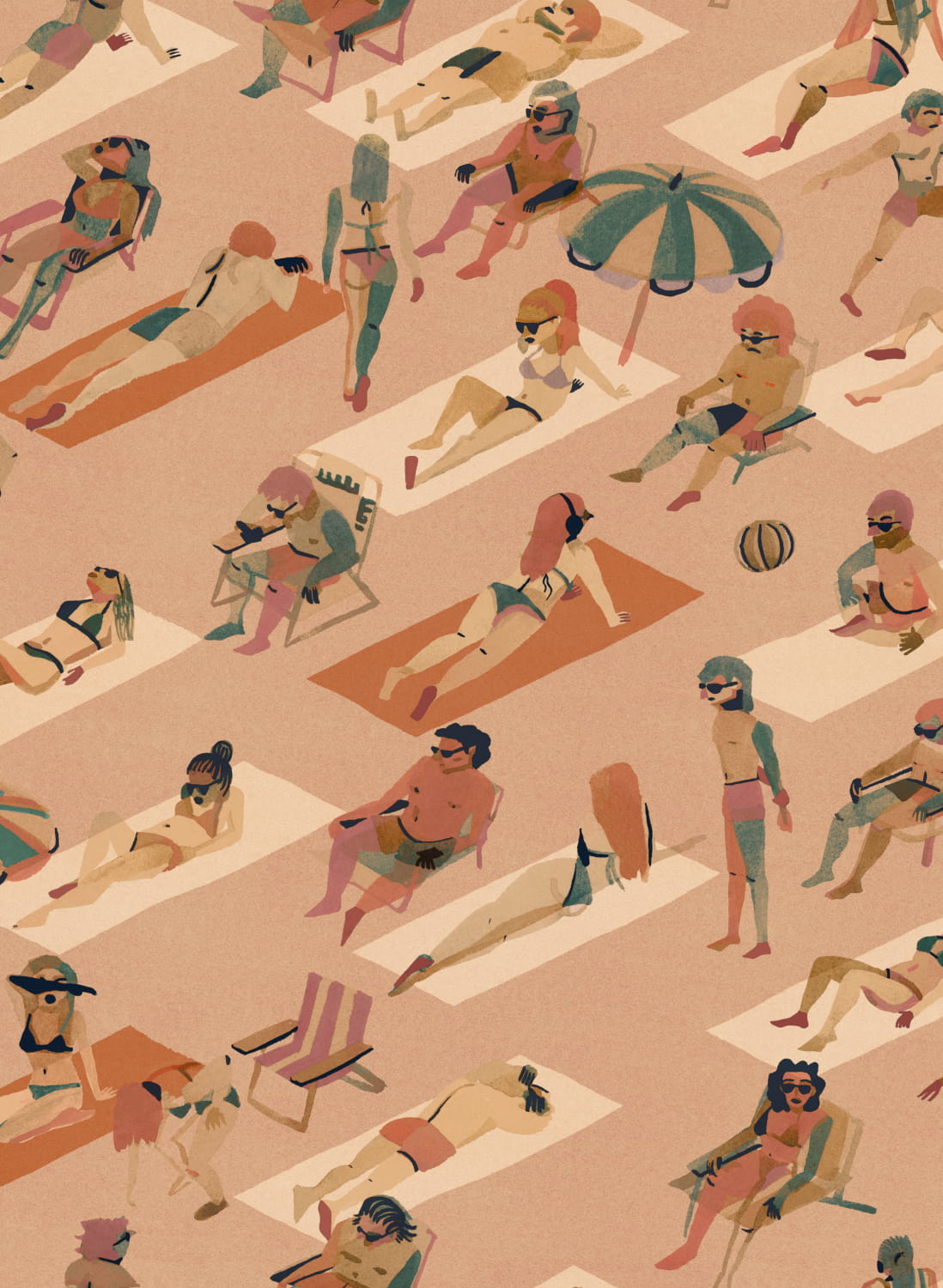 Tapete Ipanema - Rosa