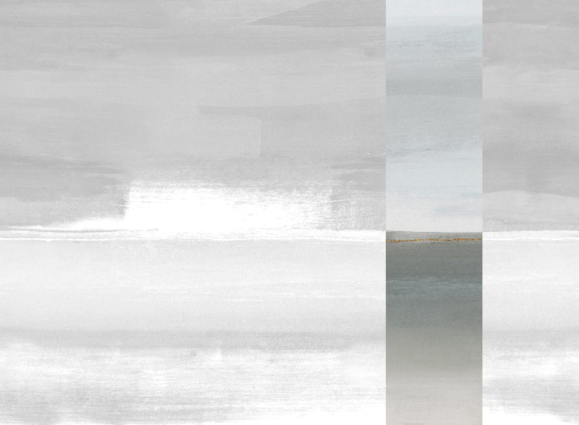 Wandbild Alegranza - Grey Panel 5