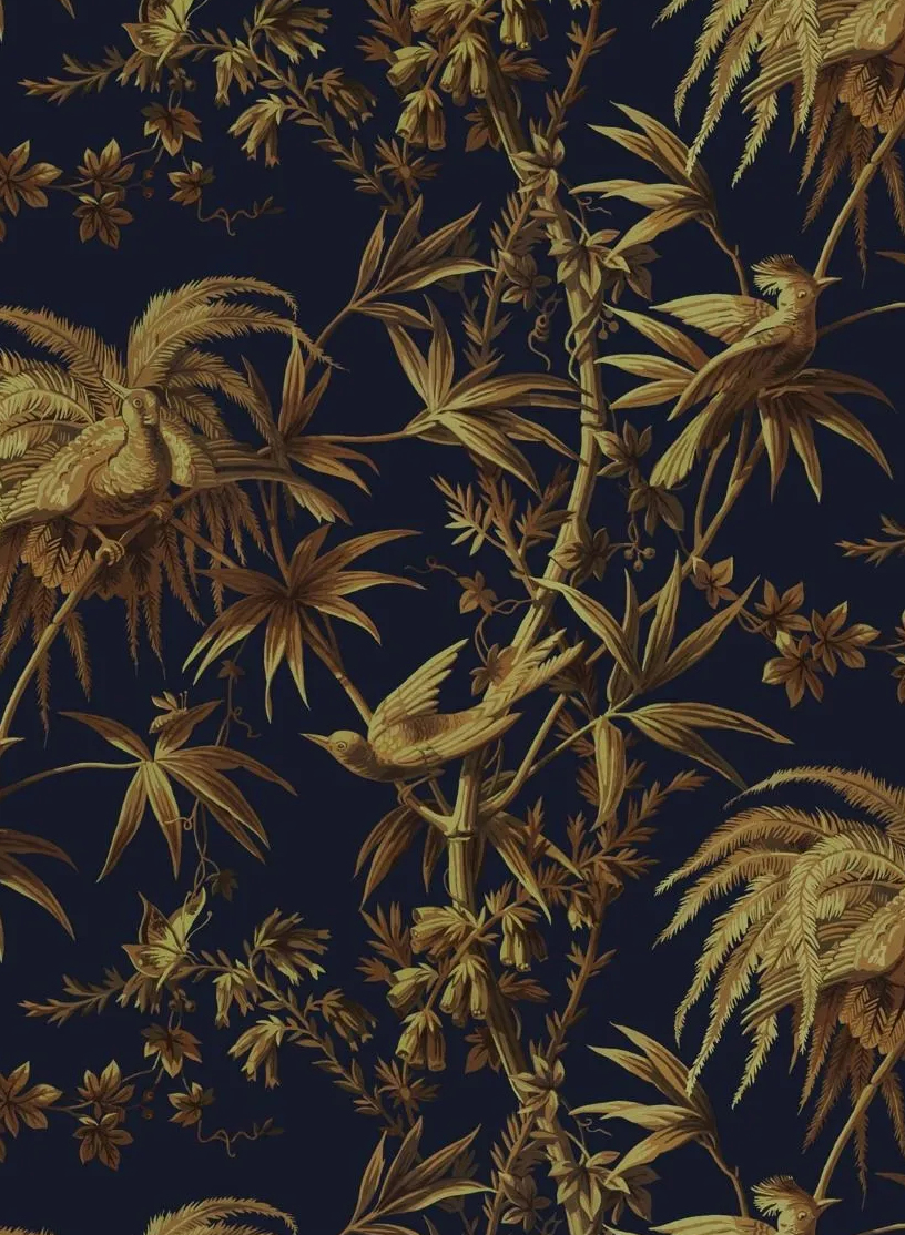 Tapete Aurora - Midnight/ Gold