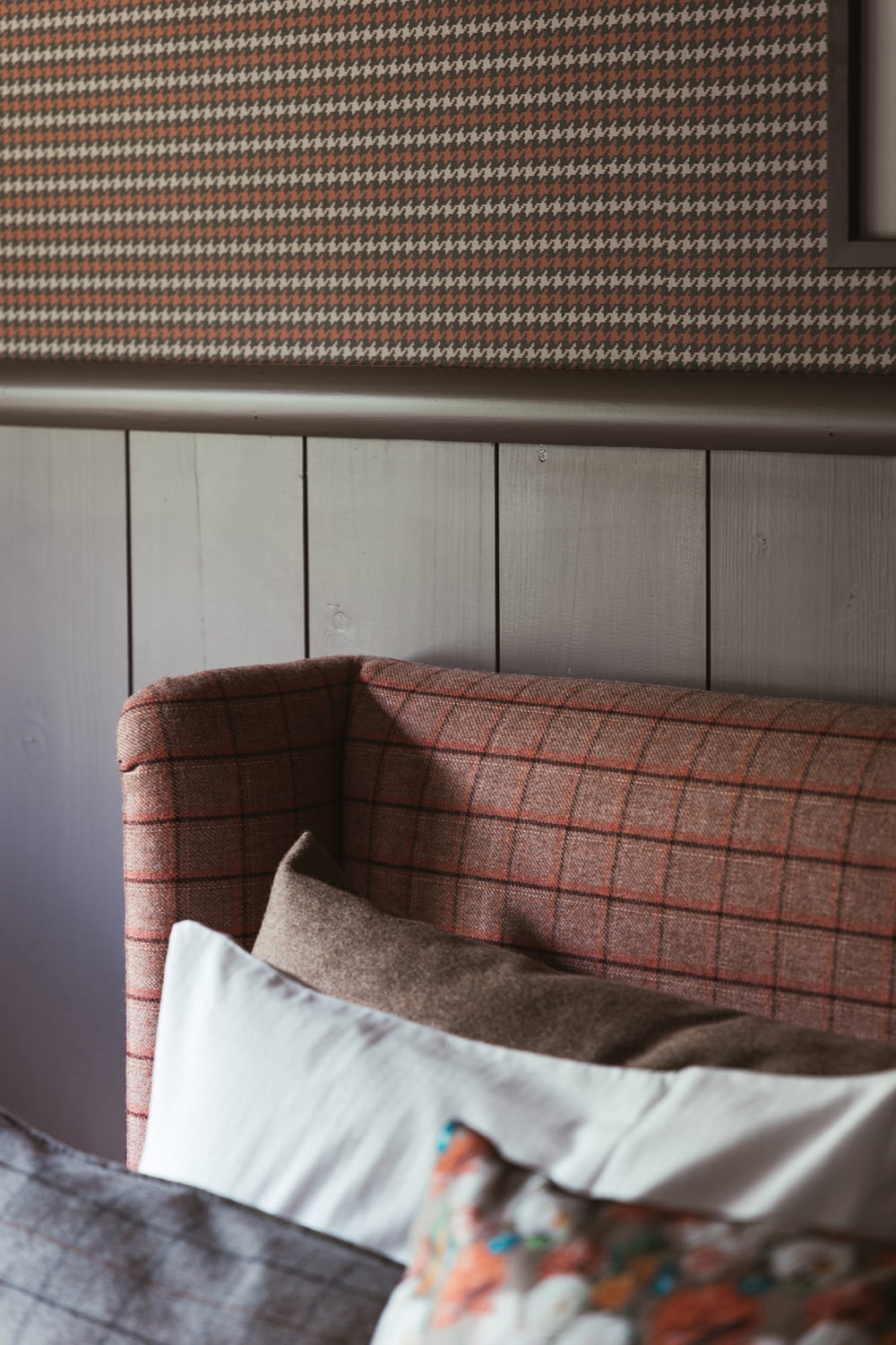 Tapete Houndstooth - Orange