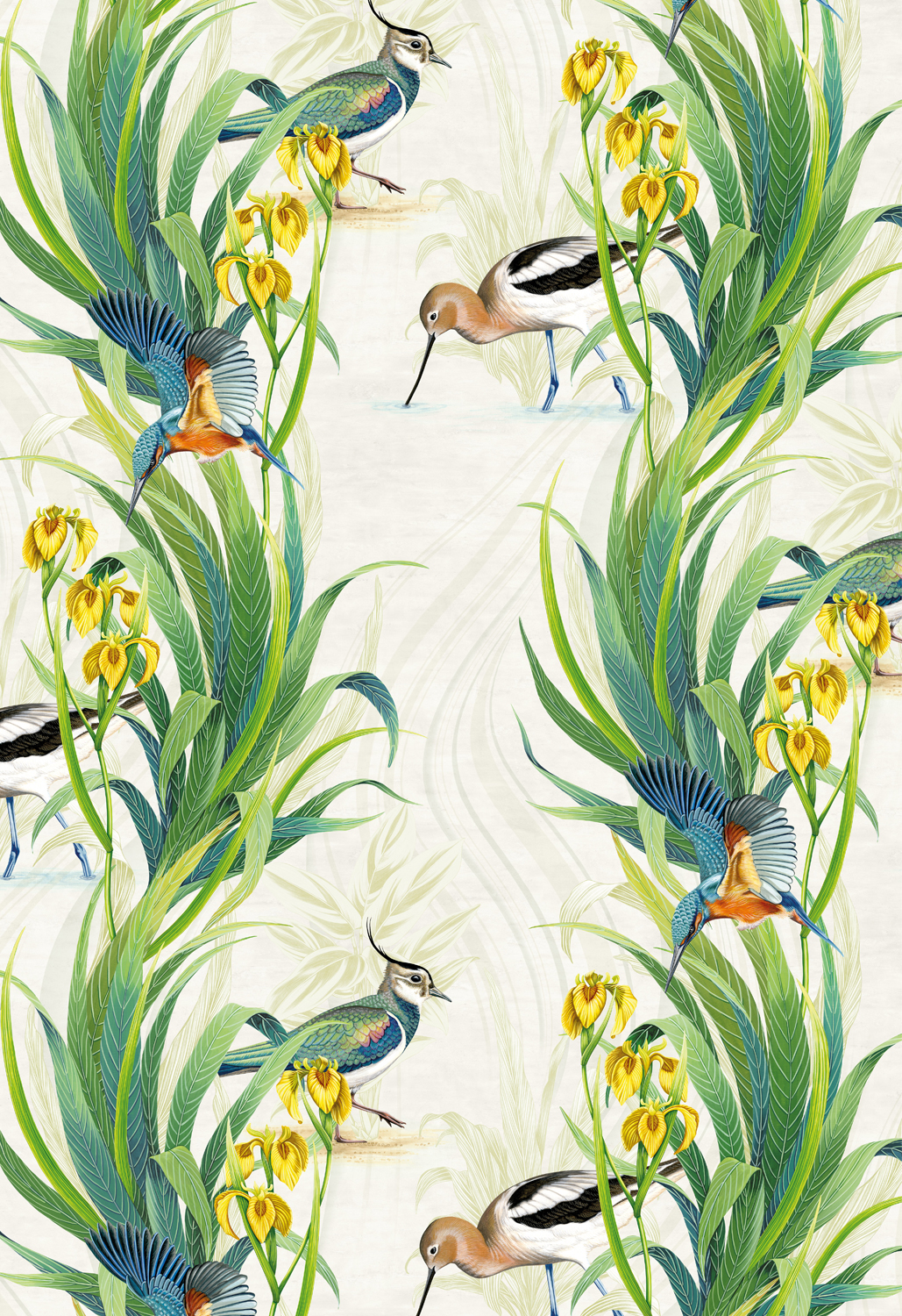 Tapete Halcyon - Spring Green
