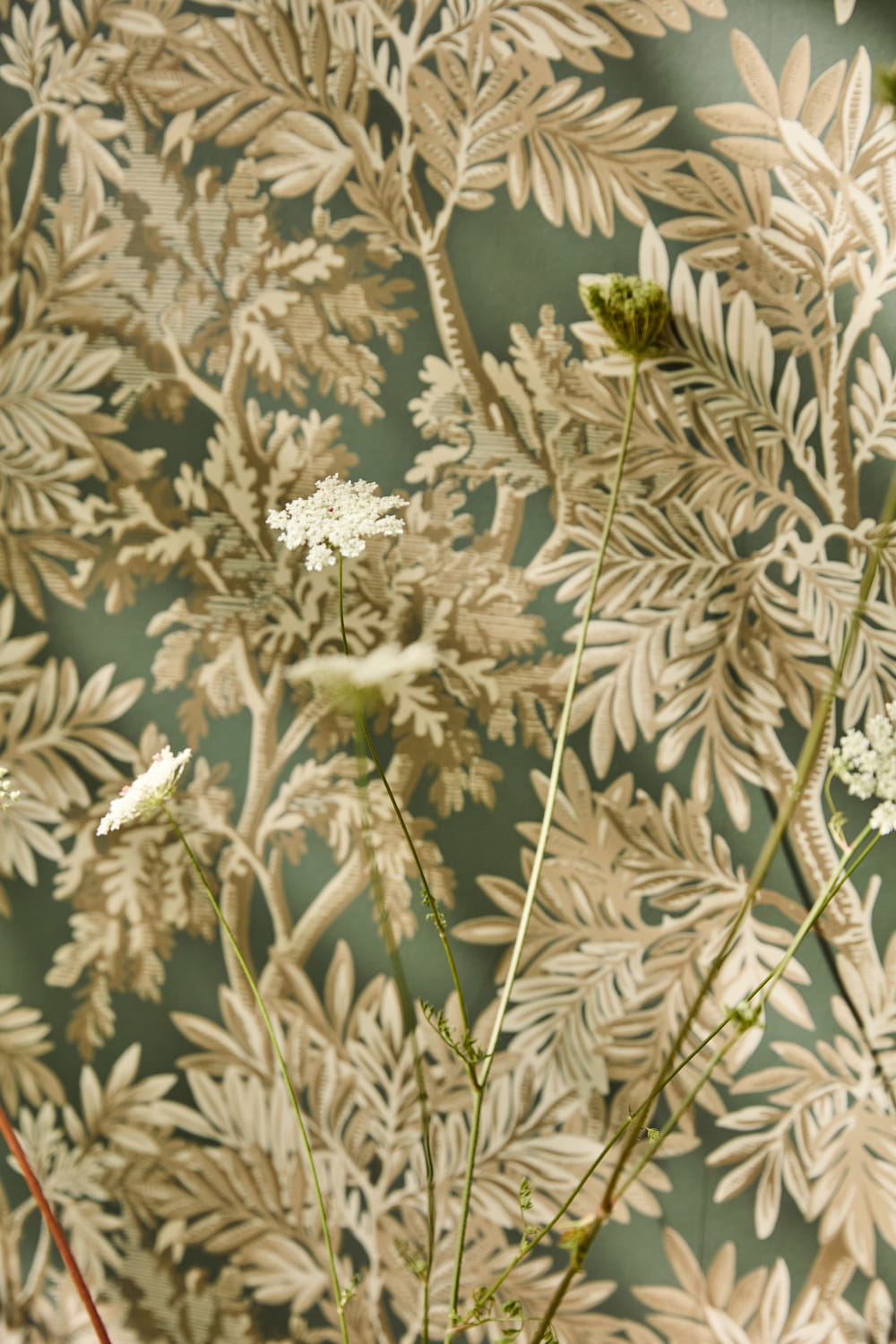 Tapete Tapestry Trees - Woodland Green