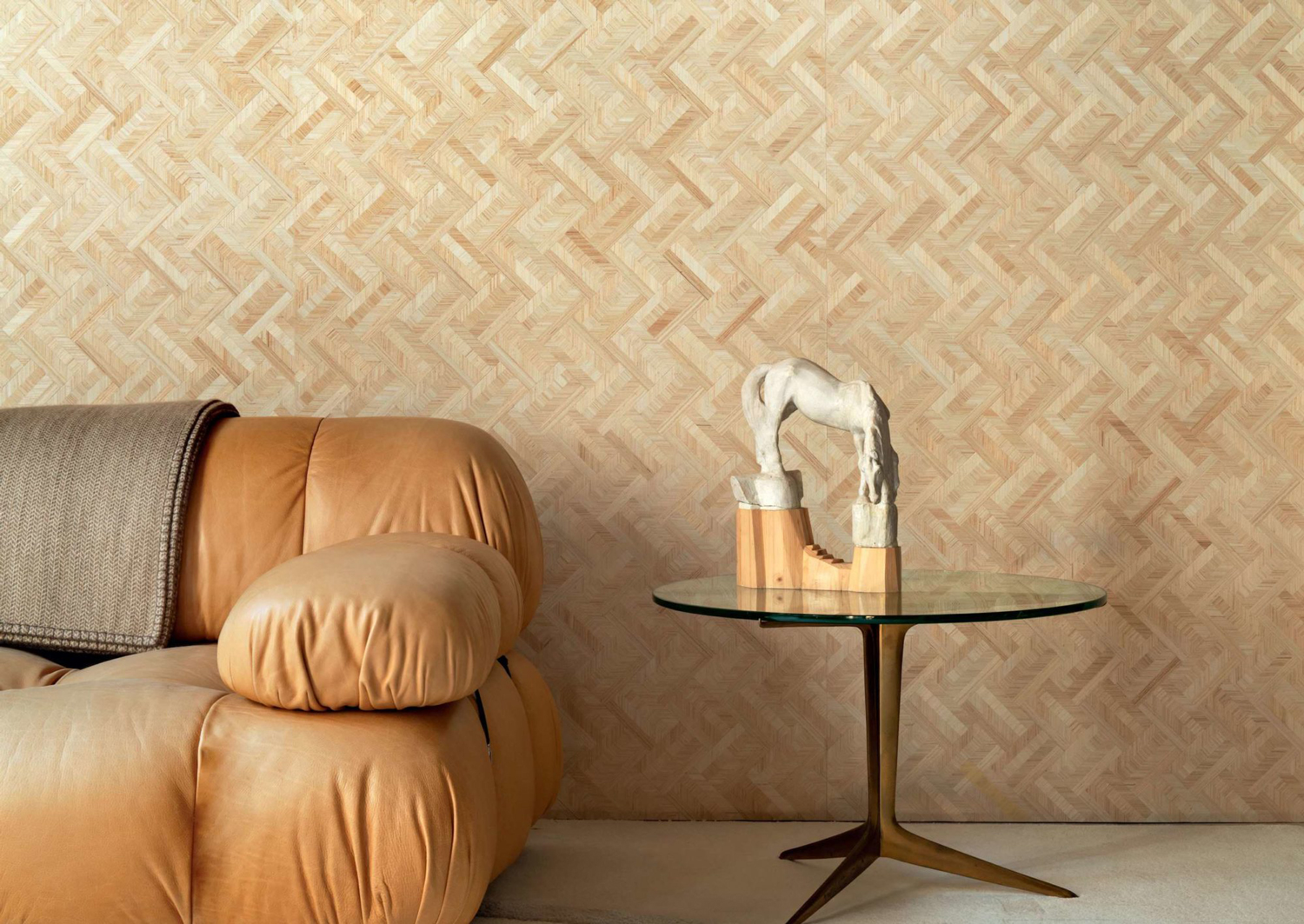 Tapete Abaca Zebre - Naturel
