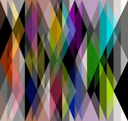 Wandbild Circus - bunt