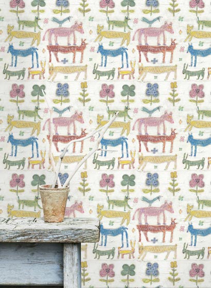 Tapete Stacked Animals
