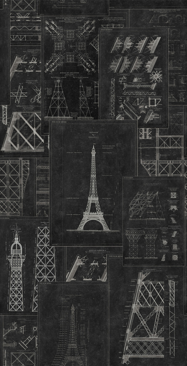 Tapete Grand Eiffel - WP20218