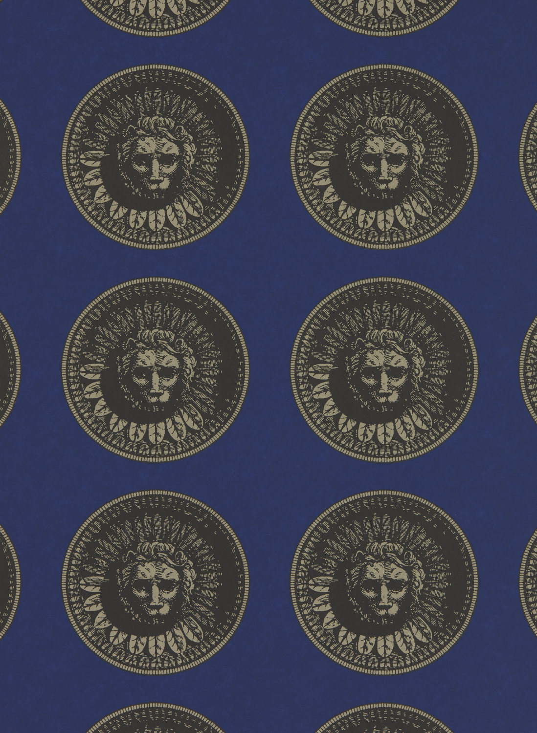 Tapete Medallion - Lazuli/ Nickle