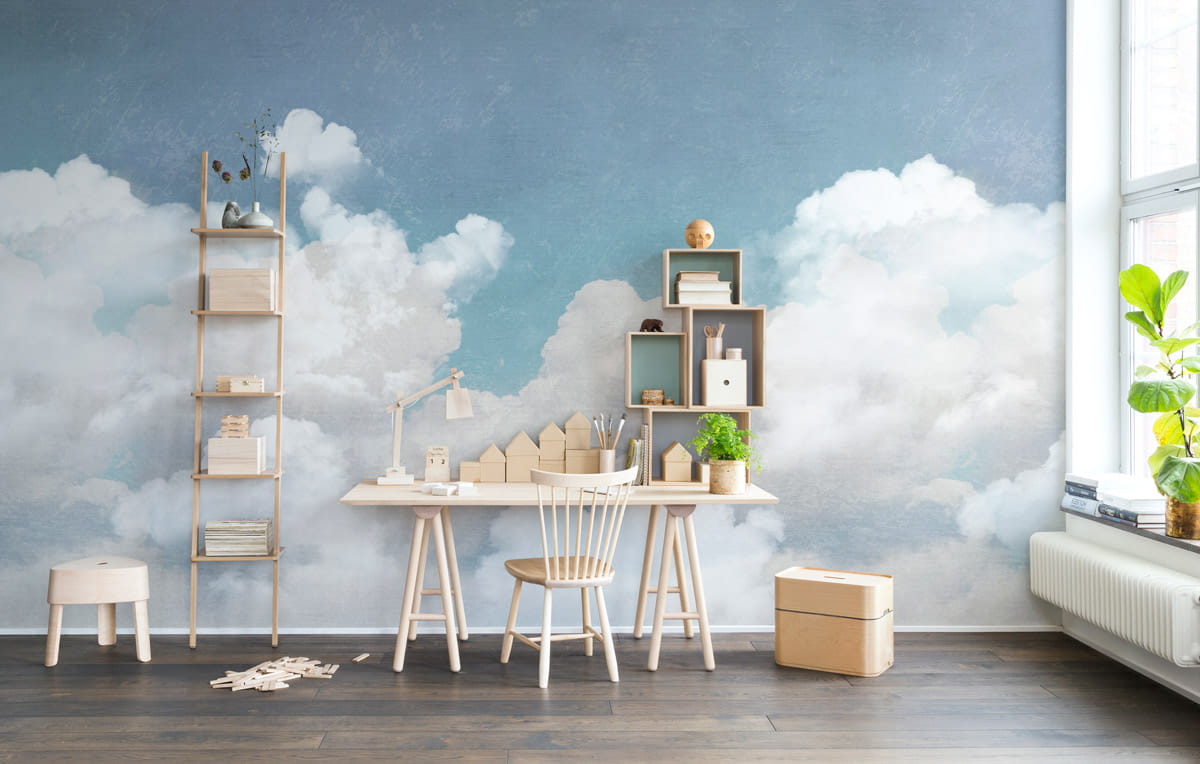 Wandbild Cuddle Clouds