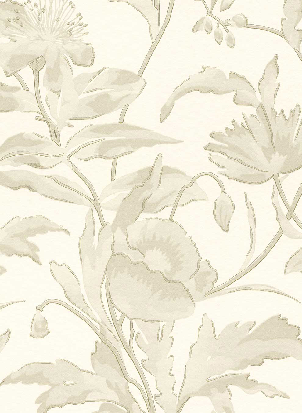 Tapete Fiori Ombre - 340130