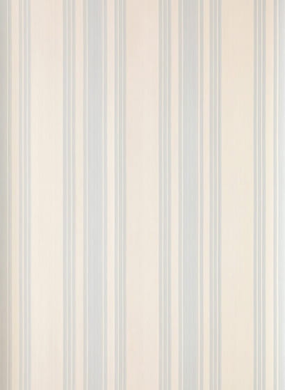 Tapete Tented Stripe - Cream/ Light Blue