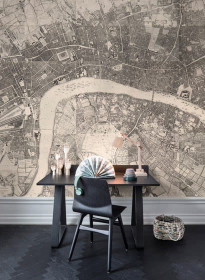 Wandbild Urban and Rural