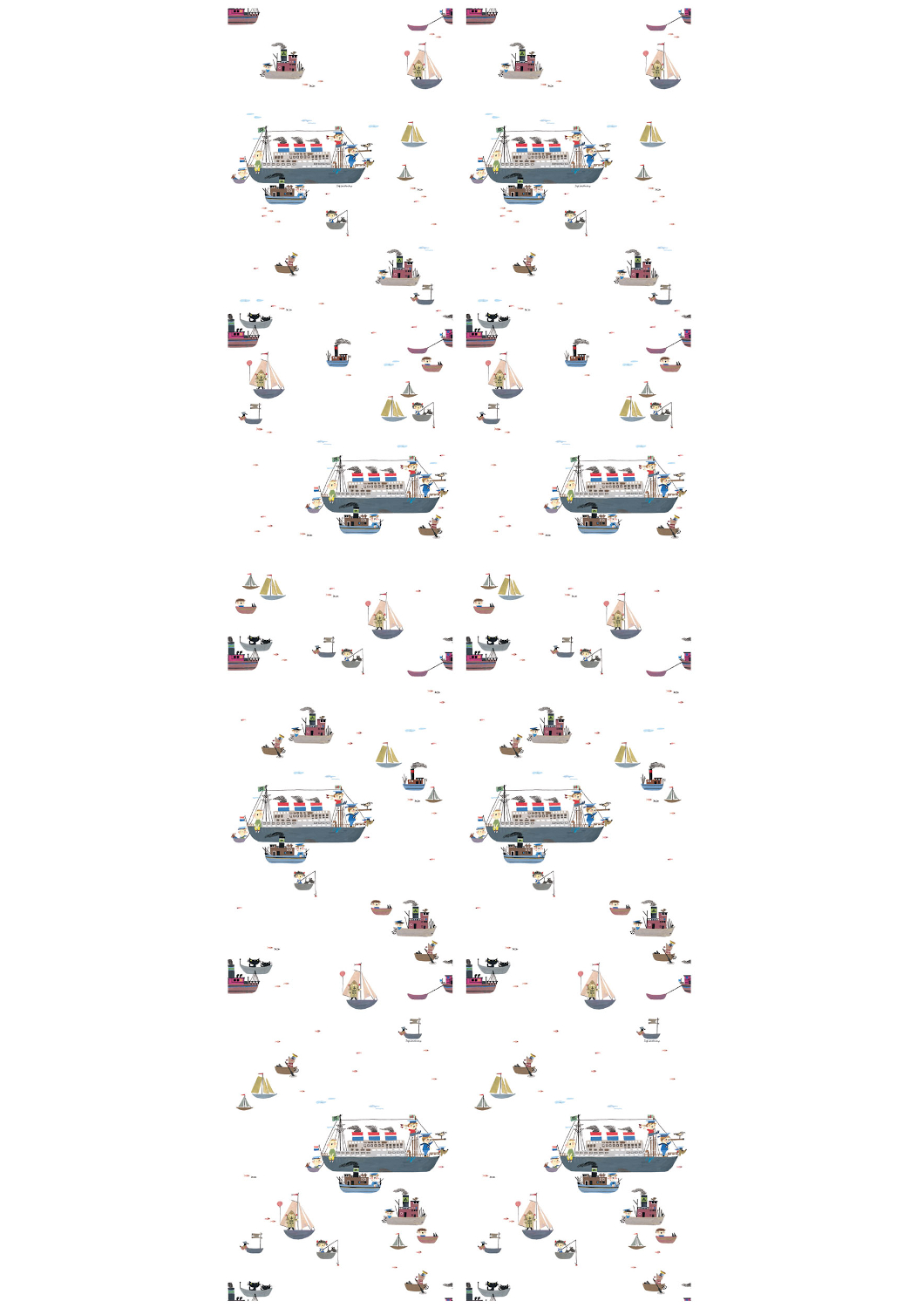 Tapete Holland America Line - White