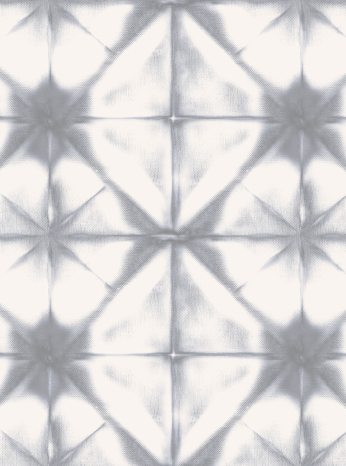 Tapete Tie Dye Kaleidoscope - Grey