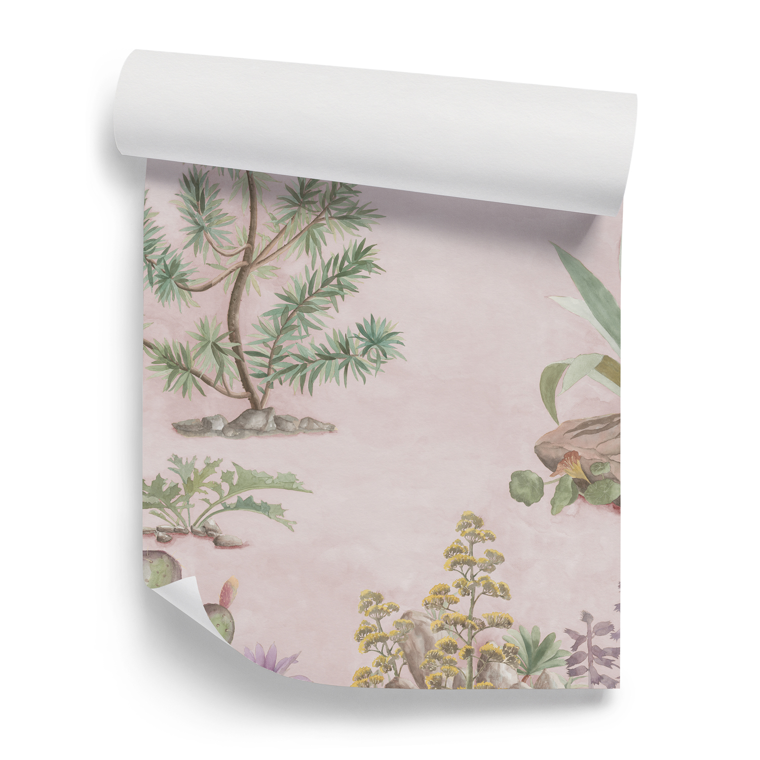 Wandbild Desert - Pink Sand