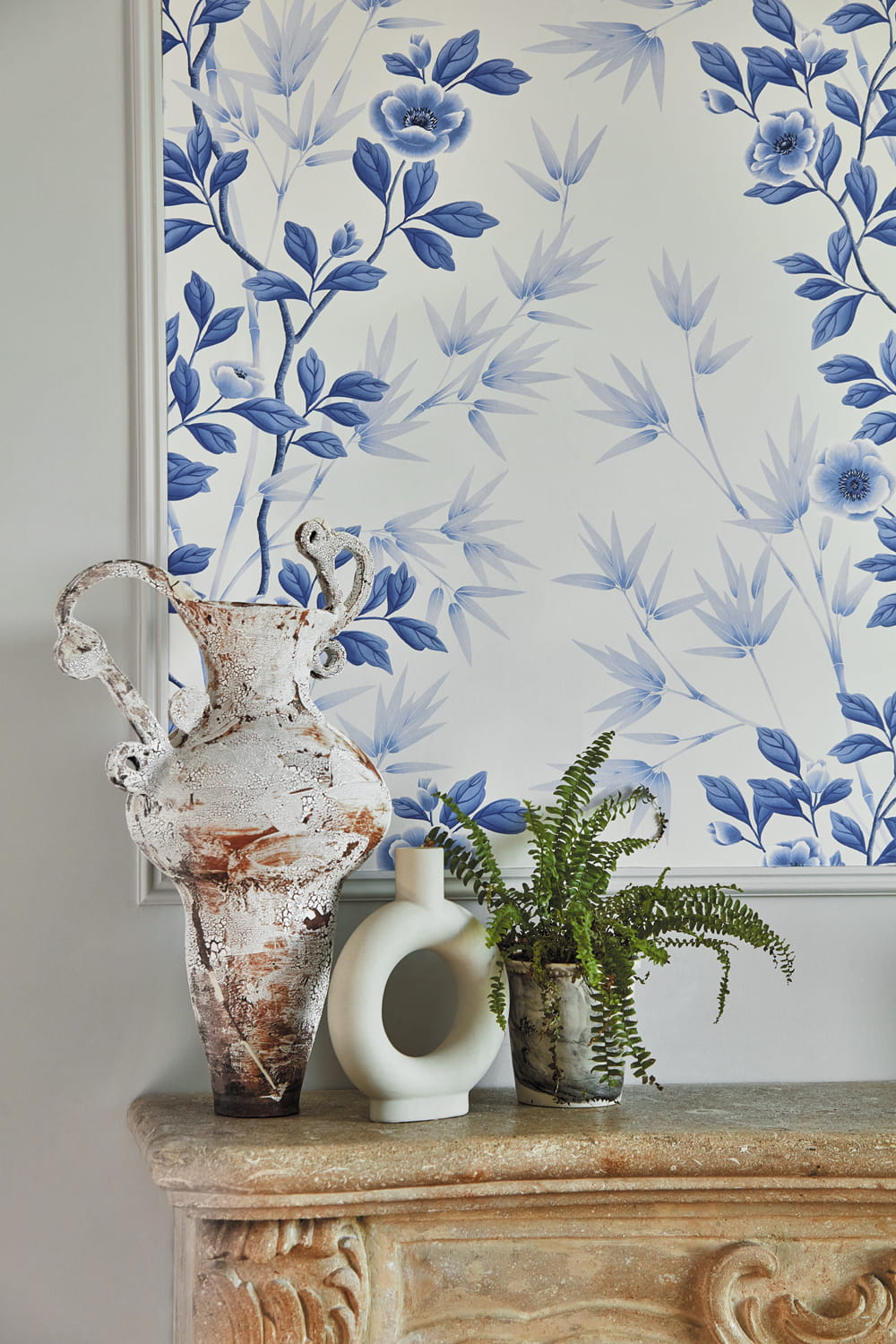 Tapete Lady Alford - Porcelain/ China Blue