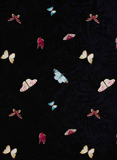 Papier peint Farfalla - schwarz/ bunt