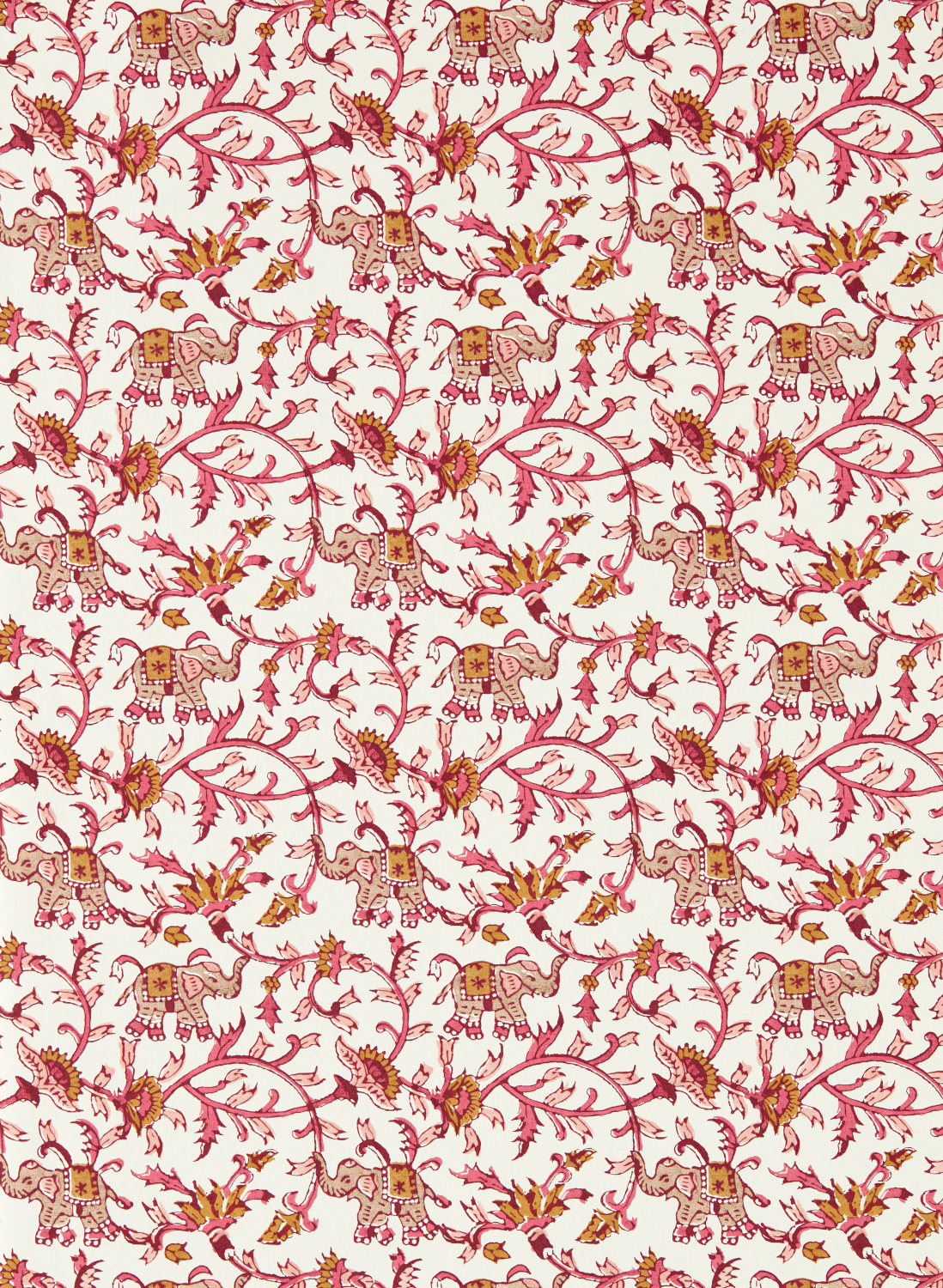 Tapete Hathi - Raspberry