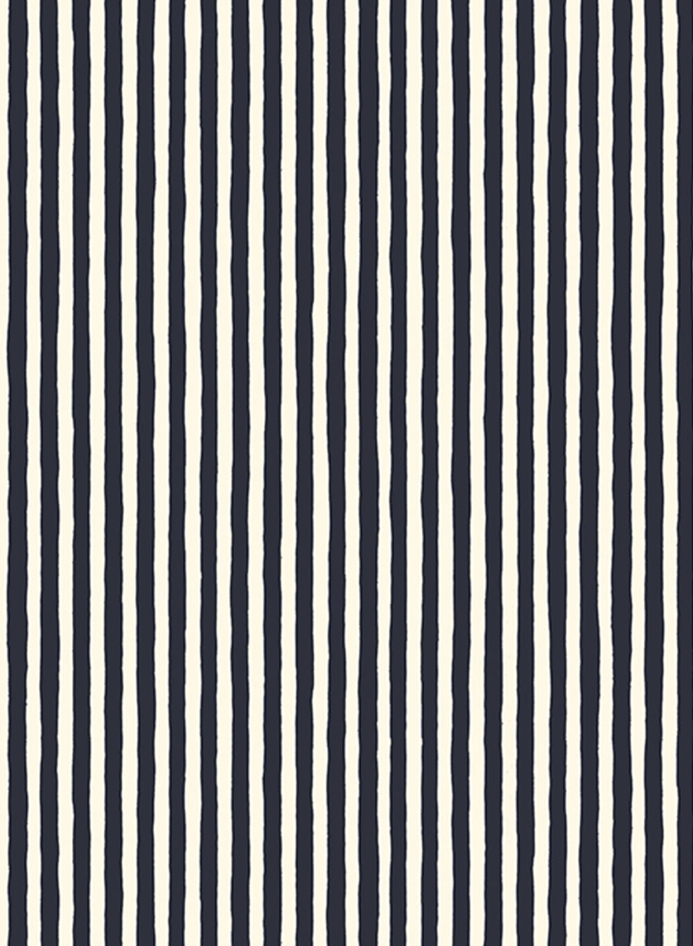 Tapete Hand Painted Stripe - Perta/ Clarke White