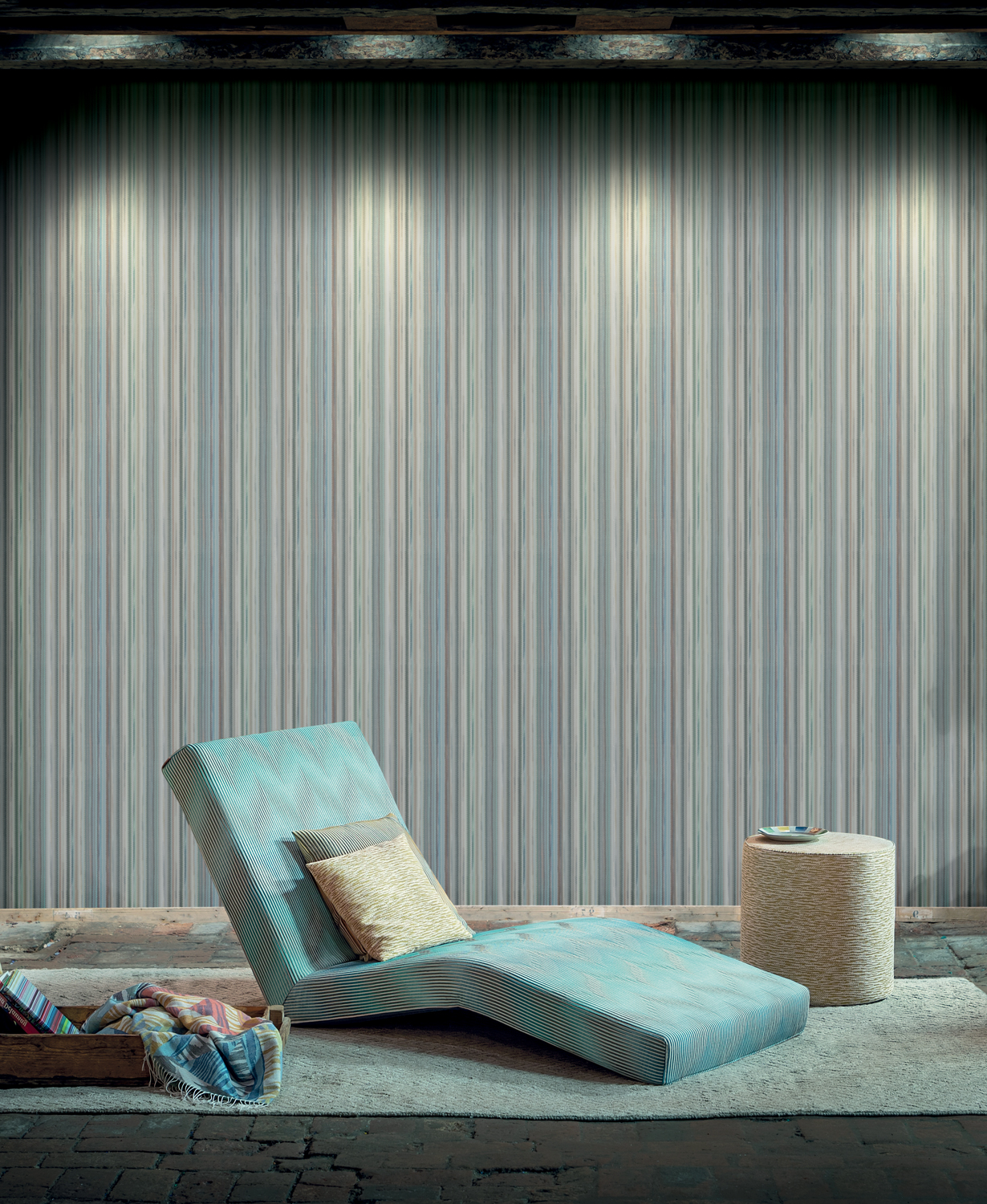 Tapete Striped Sunset - 10395