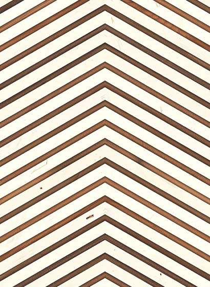 Tapete Timber Strips TIM-04 - Scrapwood on Teak Chevron