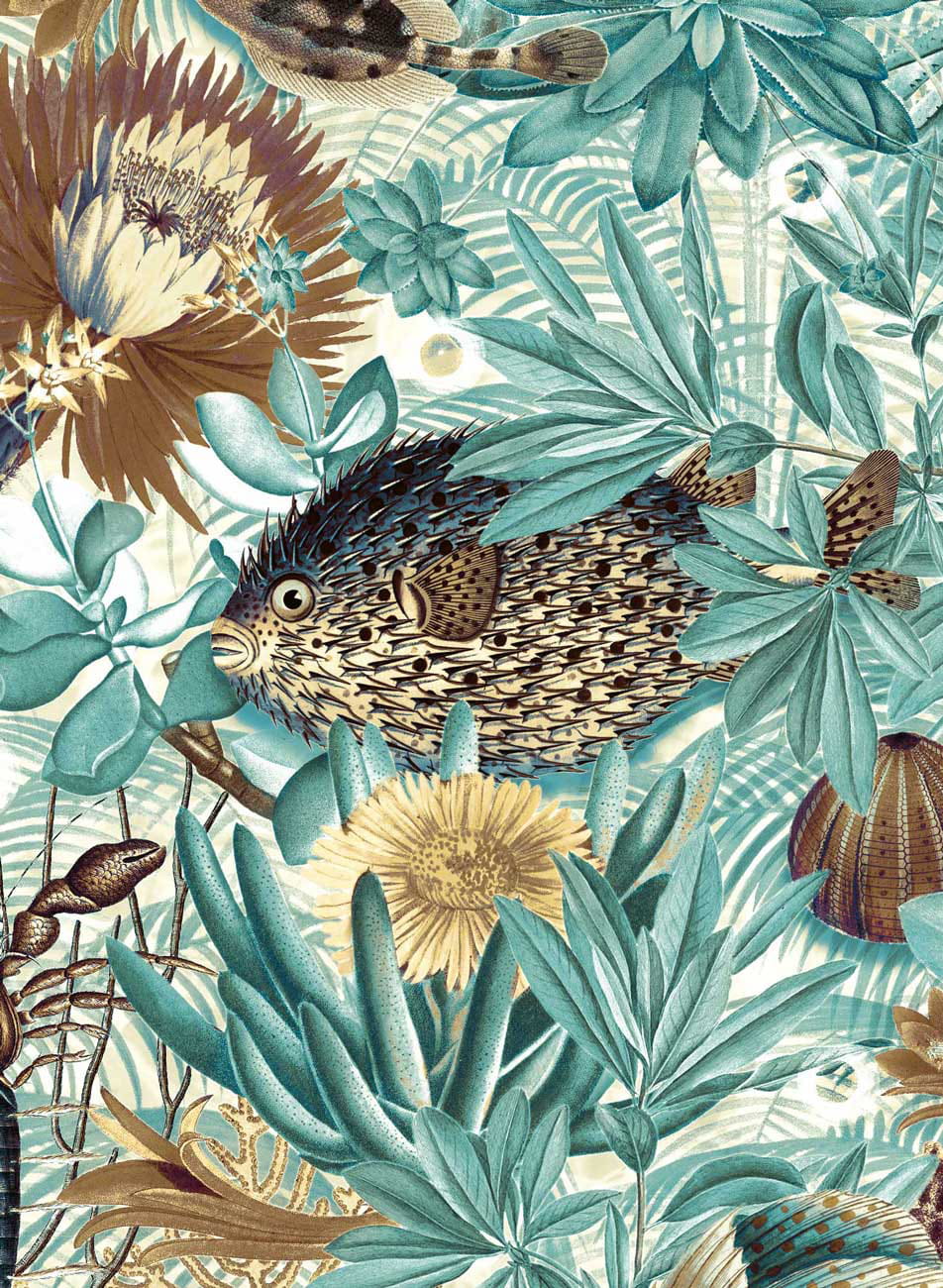 Tapete Underwater Jungle 1 - XL 3.90m