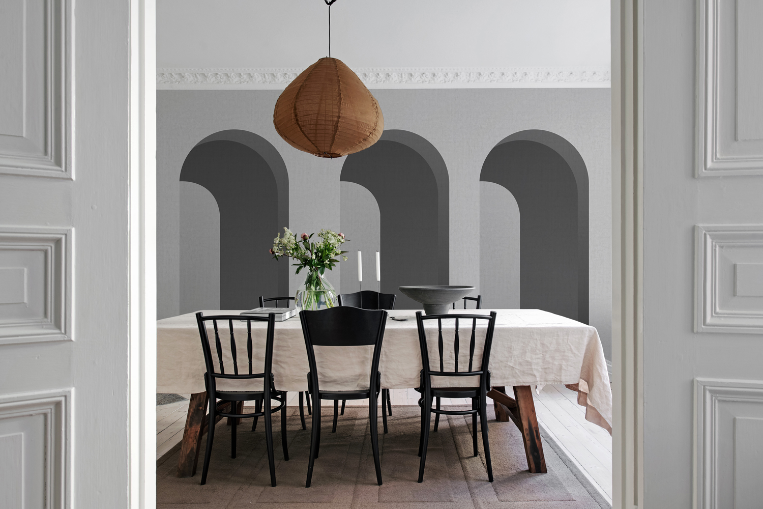 Wandbild Arch - Grey