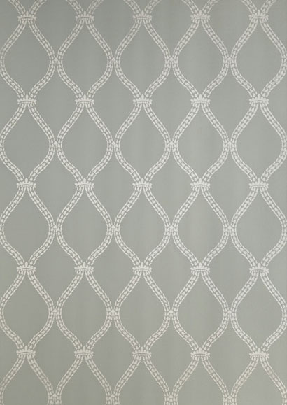 Tapete Crivelli Trellis - Pigeon/ Silver