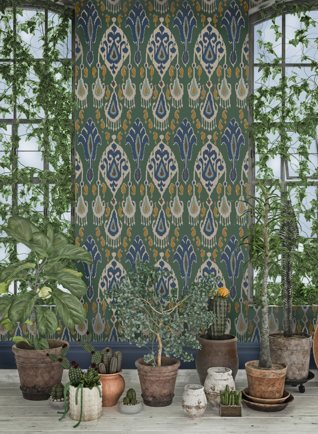Tapete Ikat Bokhara