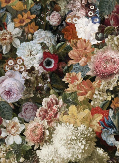 Tapete Fullerton - Amber/ Scarlet/ Ivory