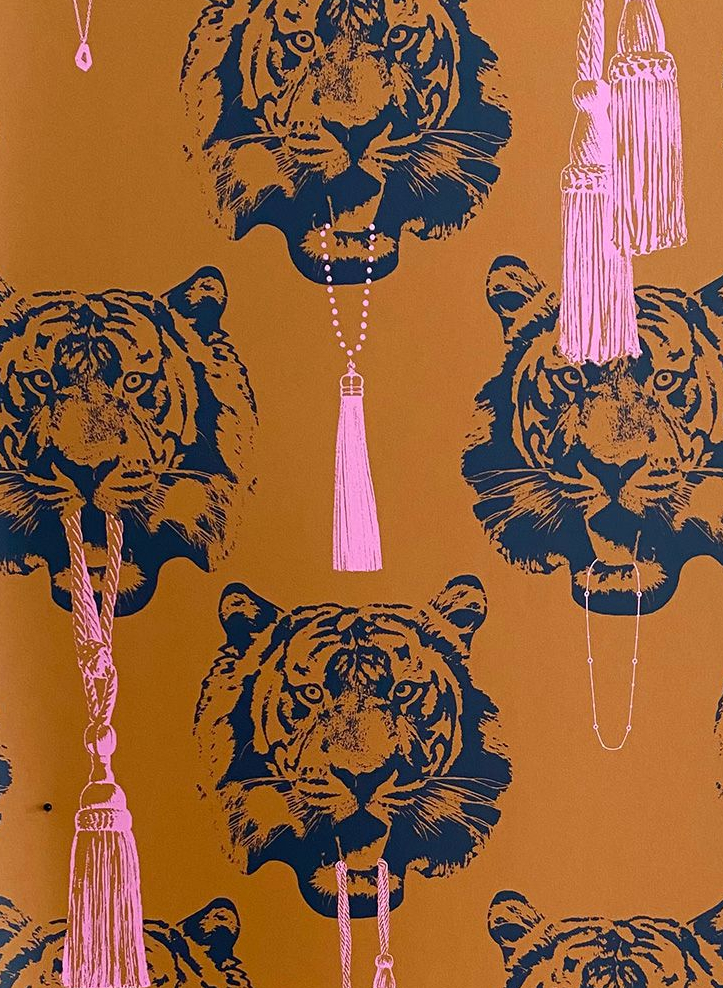 Tapete Coco Tiger - Mustard