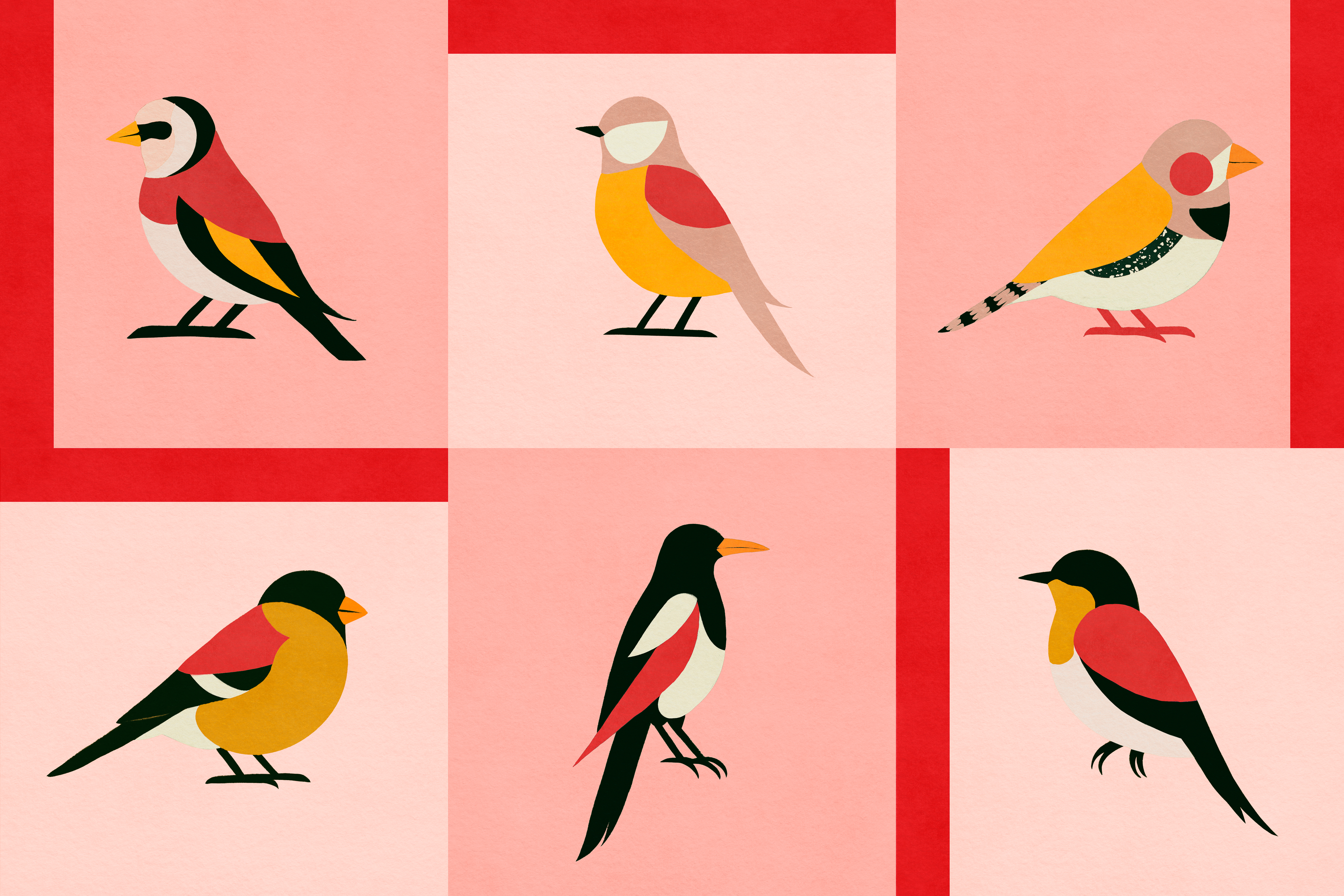 Tapete Like a Bird - Pnk