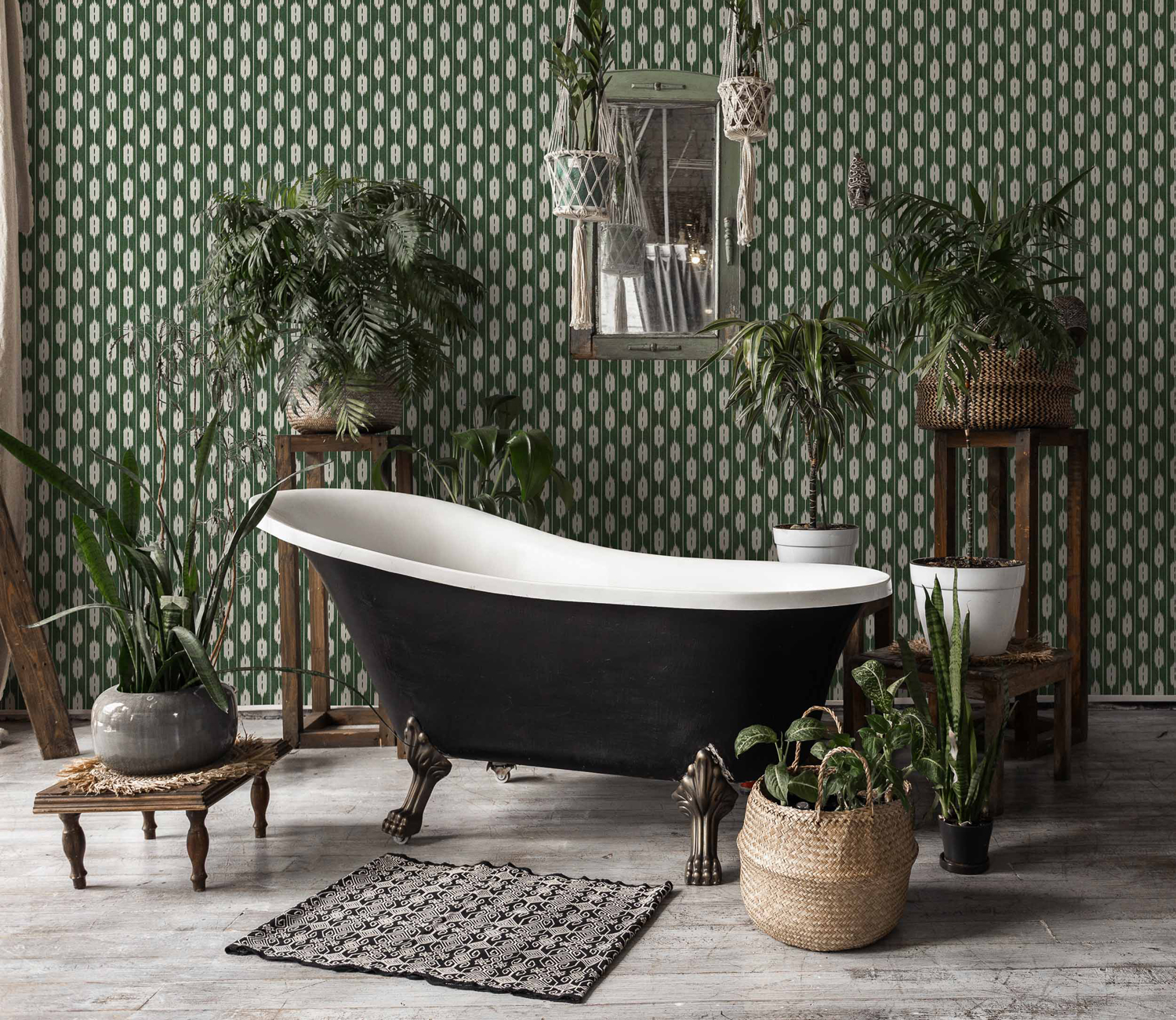 Tapete Llengues - green