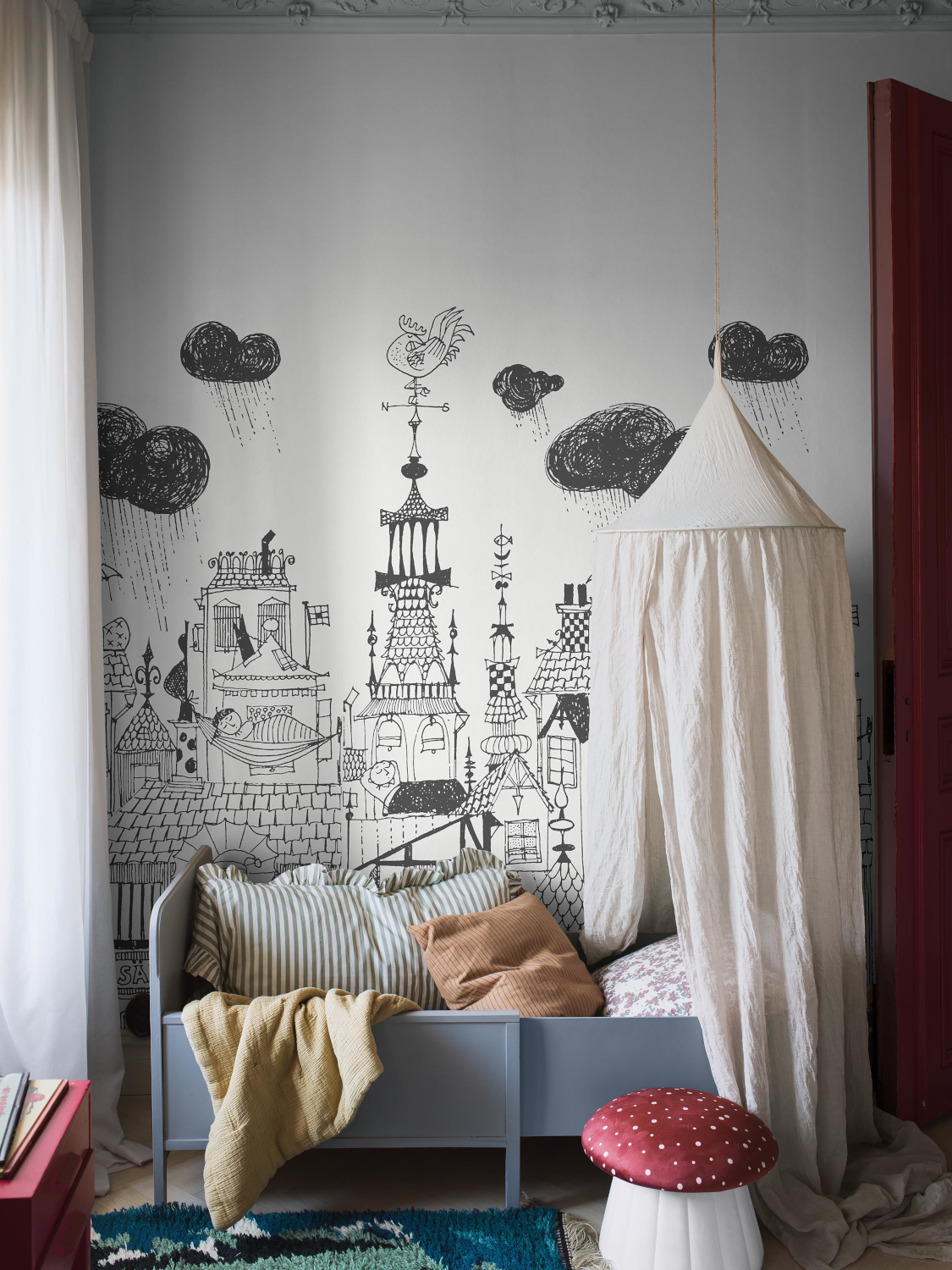 Mural Stig Lindberg Ingalunda - 9812W