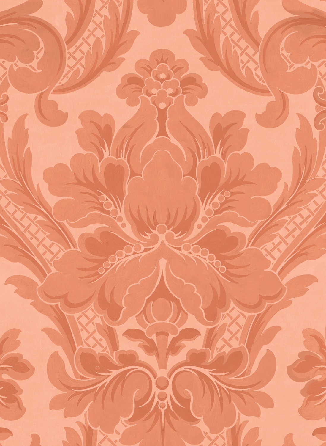 Tapete Venetian Damask - Peach
