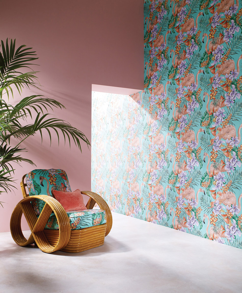 Tapete Club - Jade/ Lavender/ Coral