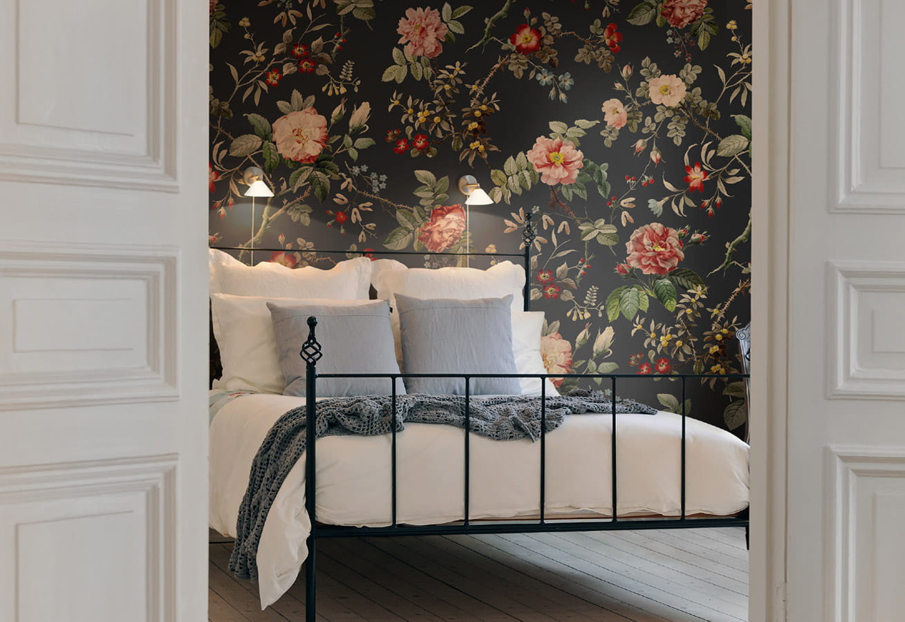 Wandbild Thorn Rose - Midnight